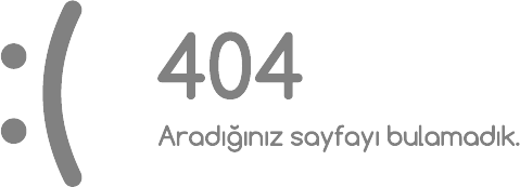 404 Sayfa bulunamadı