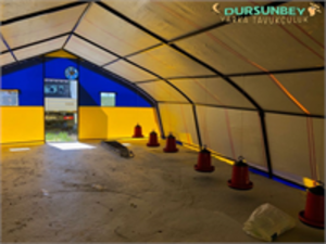 TAVUK ÇADIRI KURULUMU