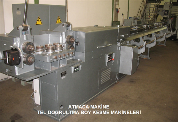 TEL DOGRULTMA BOY KESME MAKİNELERİ