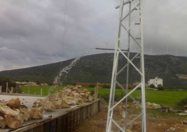 Macıroğlu Rüzgar Gülü Sulama Sistemi