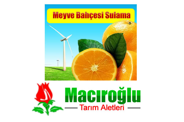 Macıroğlu Rüzgar Gülü Sulama Sistemi
