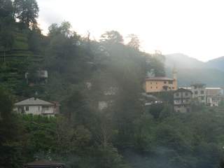 Artvin yaylalarında Güneşin batışı