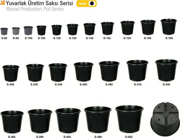 üretim saksı serisi