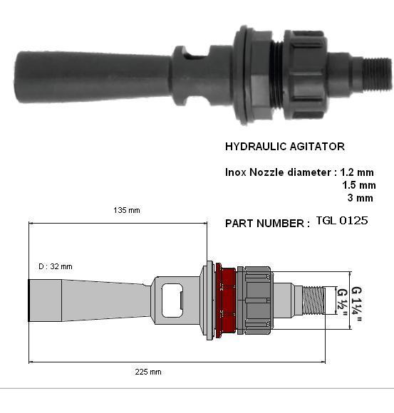 hidrolik karıştırıcı
