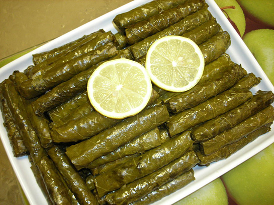 Zeytinyağlı sarma Erbaa Yaprağı ile yapılır