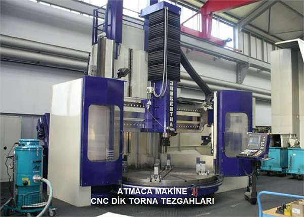 CNC DİK TORNA TEZGAHLARI